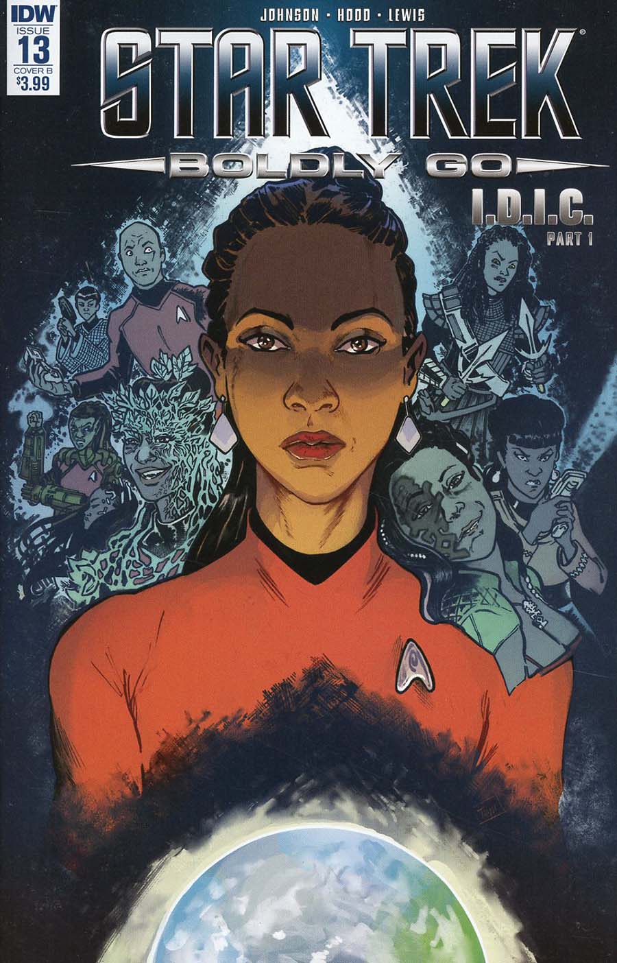 Star Trek Boldly Go #13 Cover B Variant Tana Ford Cover