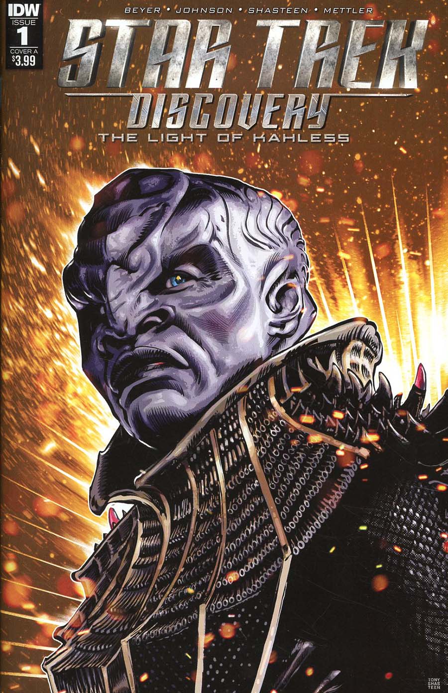 Star Trek Discovery #1 Cover A Regular Tony Shasteen Cover