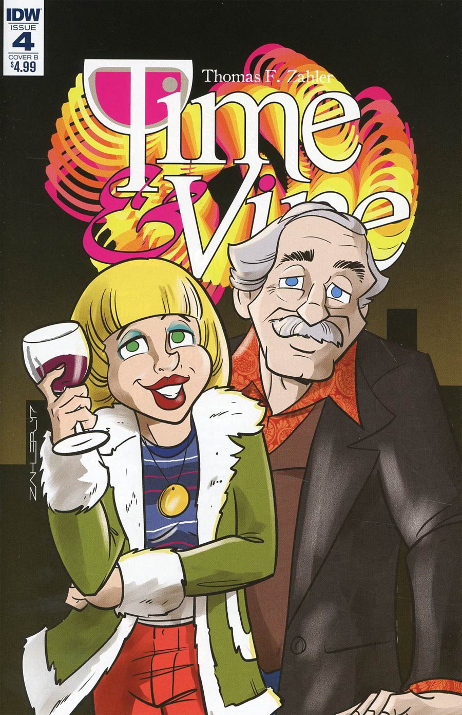 Time & Vine #4 Cover B Variant Thom Zahler Cover