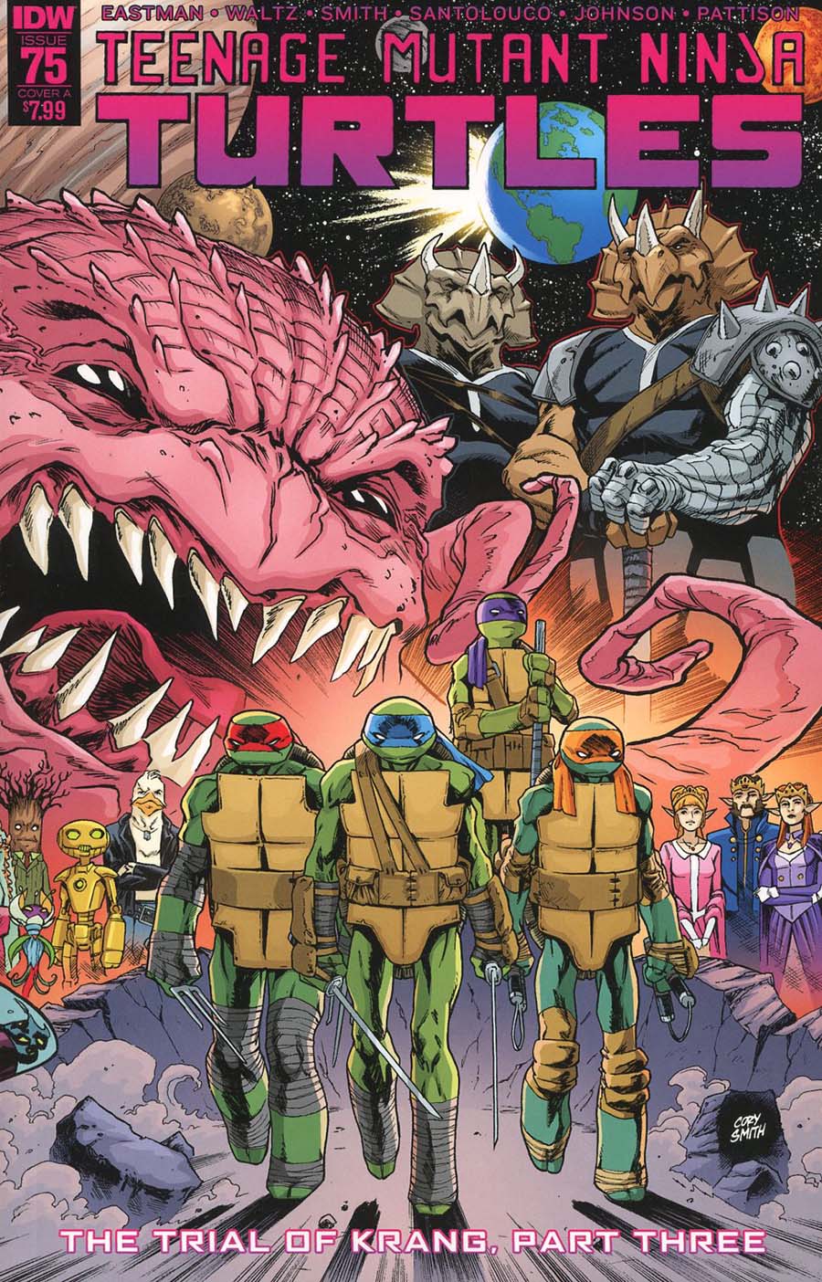 Teenage Mutant Ninja Turtles Vol 5 #75 Cover A Regular Cory Smith Cover