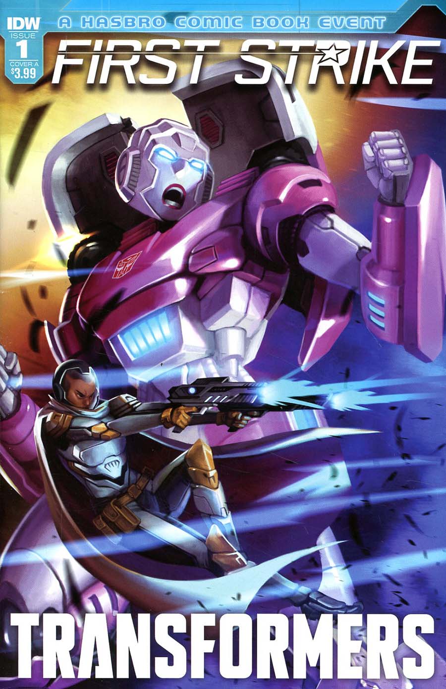 Transformers First Strike #1 Cover A Regular Sara Pitre-Durocher Cover