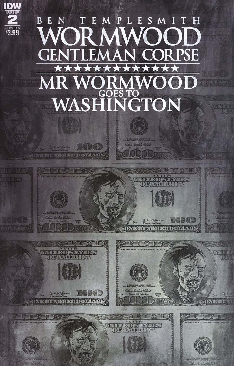 Wormwood Gentleman Corpse Mr Wormwood Goes To Washington #2 Cover A Regular Ben Templesmith Cover