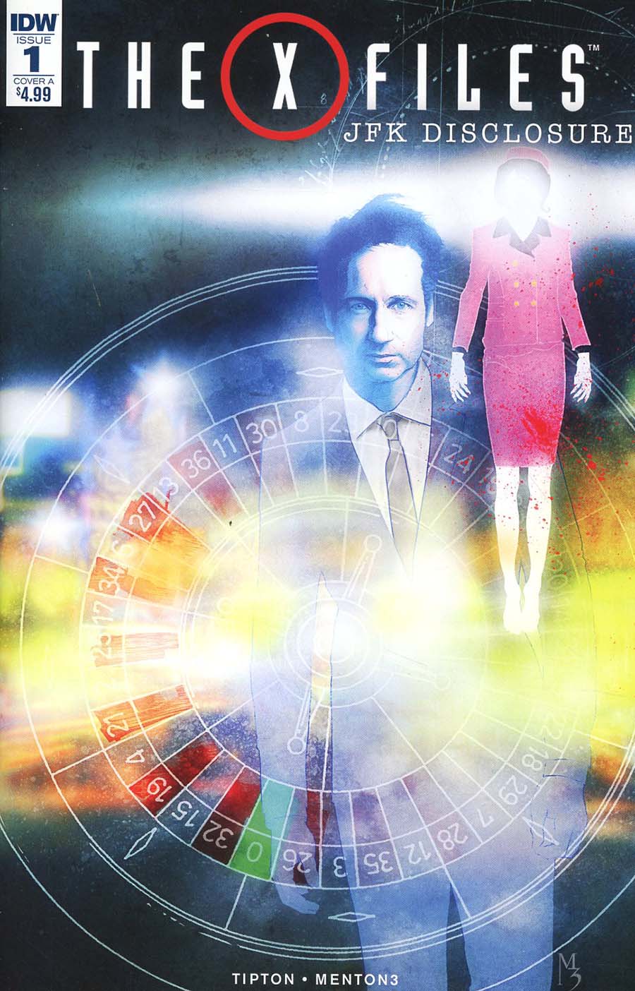 X-Files JFK Disclosure #1 Cover A Regular Menton3 Cover