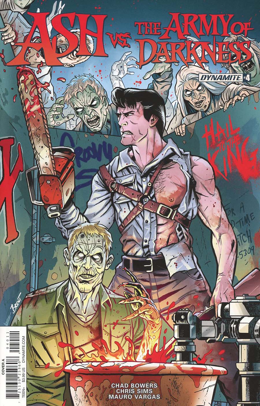 Ash vs The Army Of Darkness #4 Cover A Regular Brent Schoonover Cover