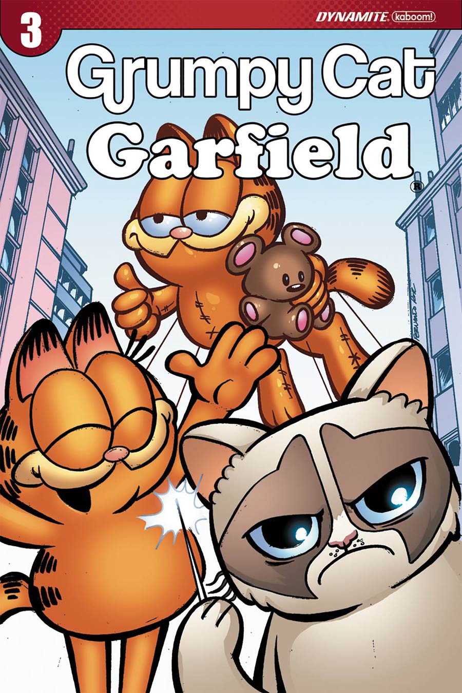 Grumpy Cat Garfield #3 Cover C Variant Fernando Ruiz Cover