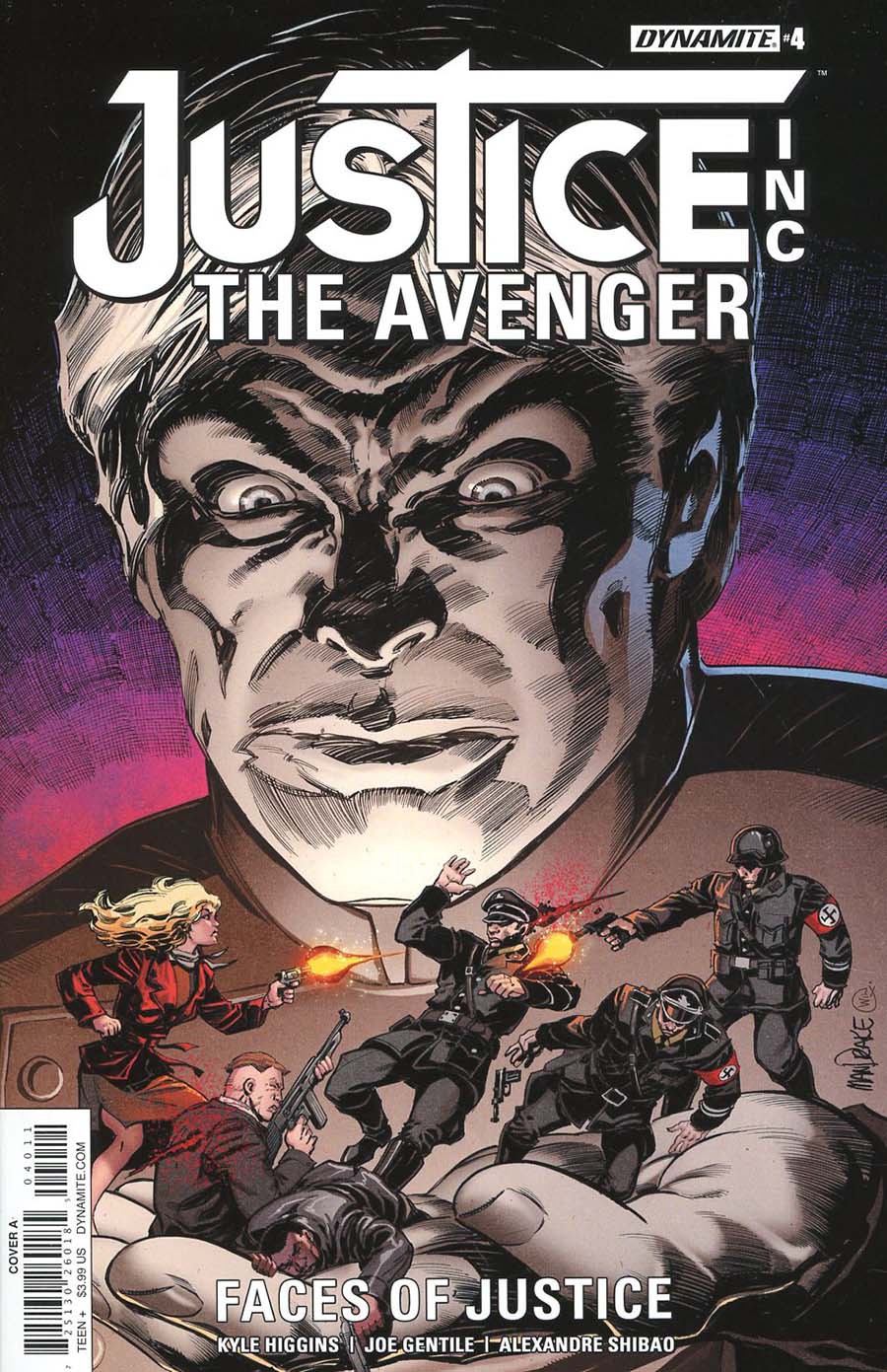 Justice Inc The Avenger Faces Of Justice #4