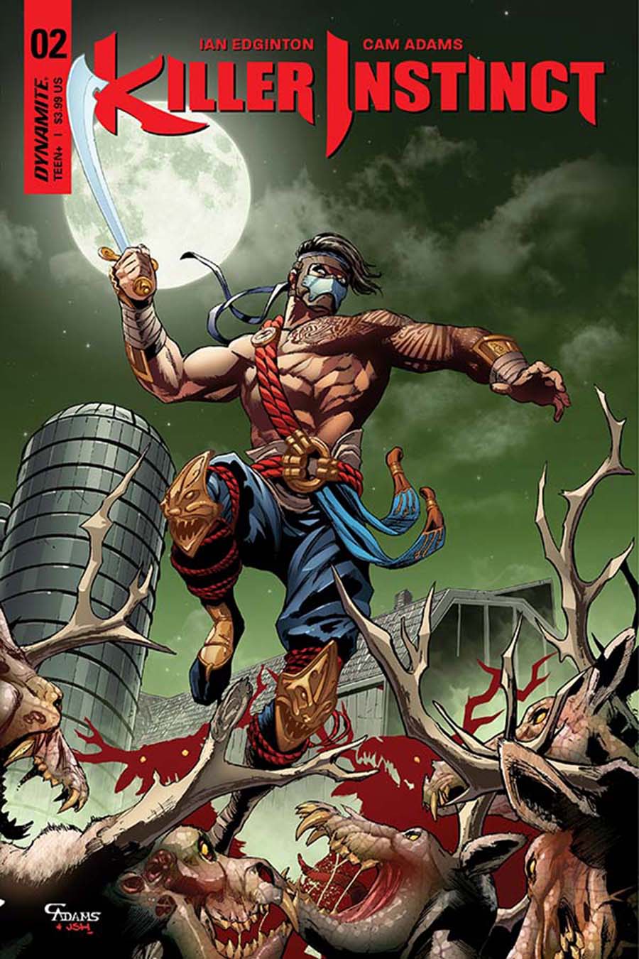 Killer Instinct Vol 2 #2 Cover C Variant Cam Adams Subscription Cover