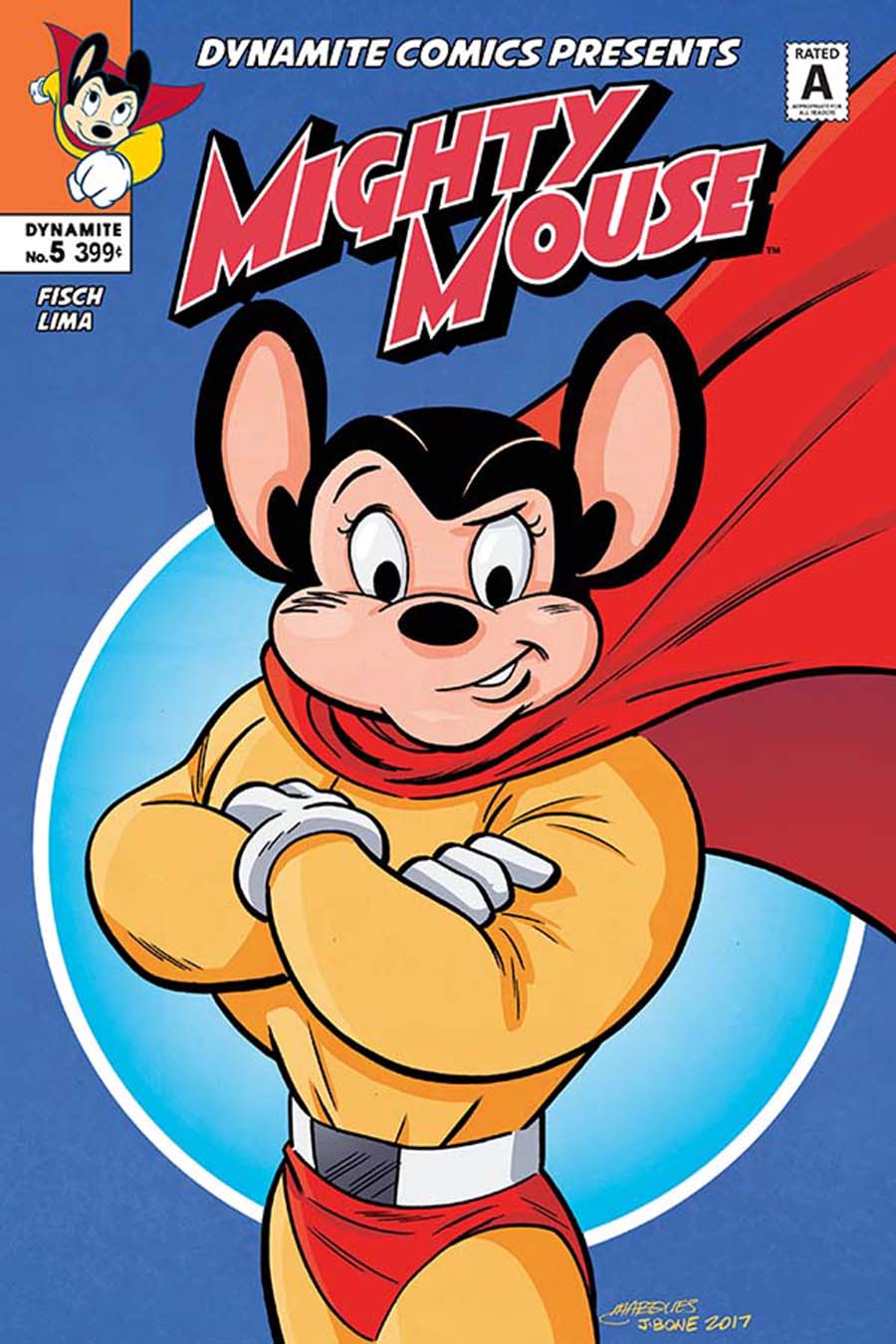 Mighty Mouse Vol 5 #5 Cover B Variant Anthony Marques Cover