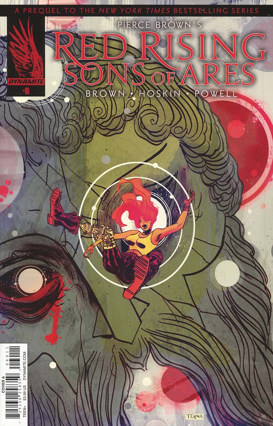 Pierce Browns Red Rising Sons Of Ares #6 Cover A Regular Toby Cypress Cover