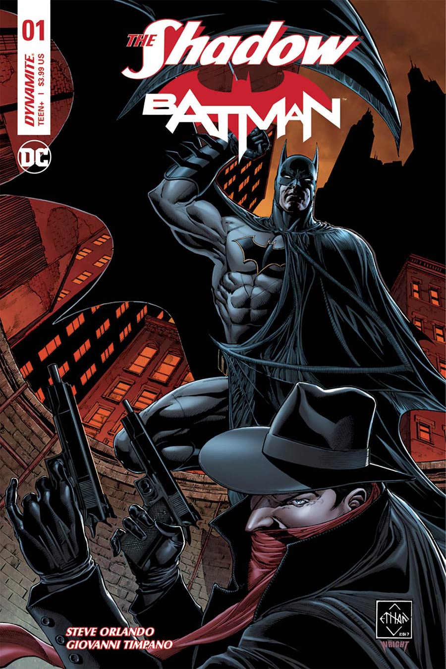 Shadow Batman #1 Cover B Variant Ethan Van Sciver Cover