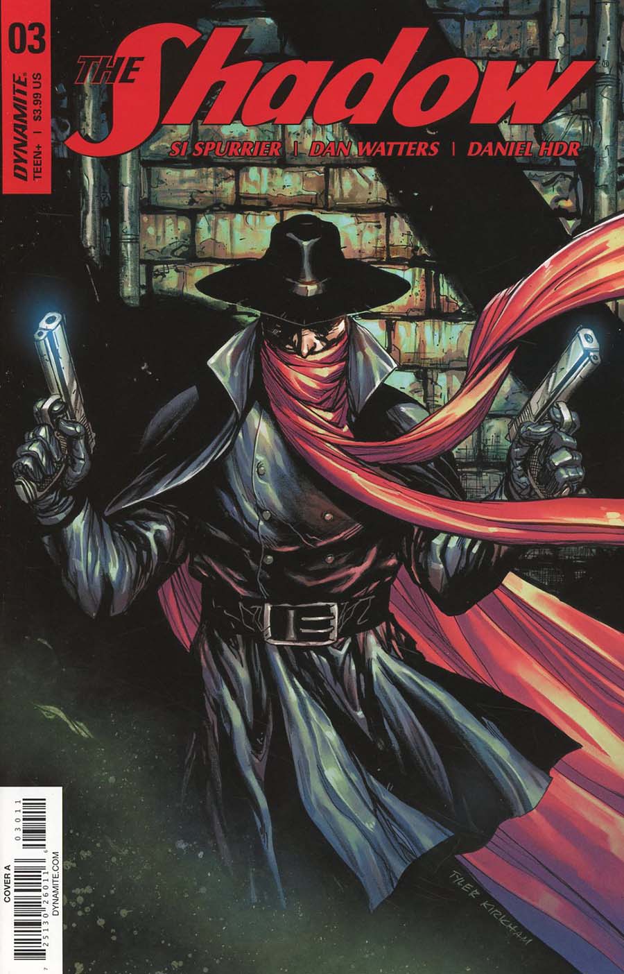 Shadow Vol 7 #3 Cover A Regular Tyler Kirkham Cover