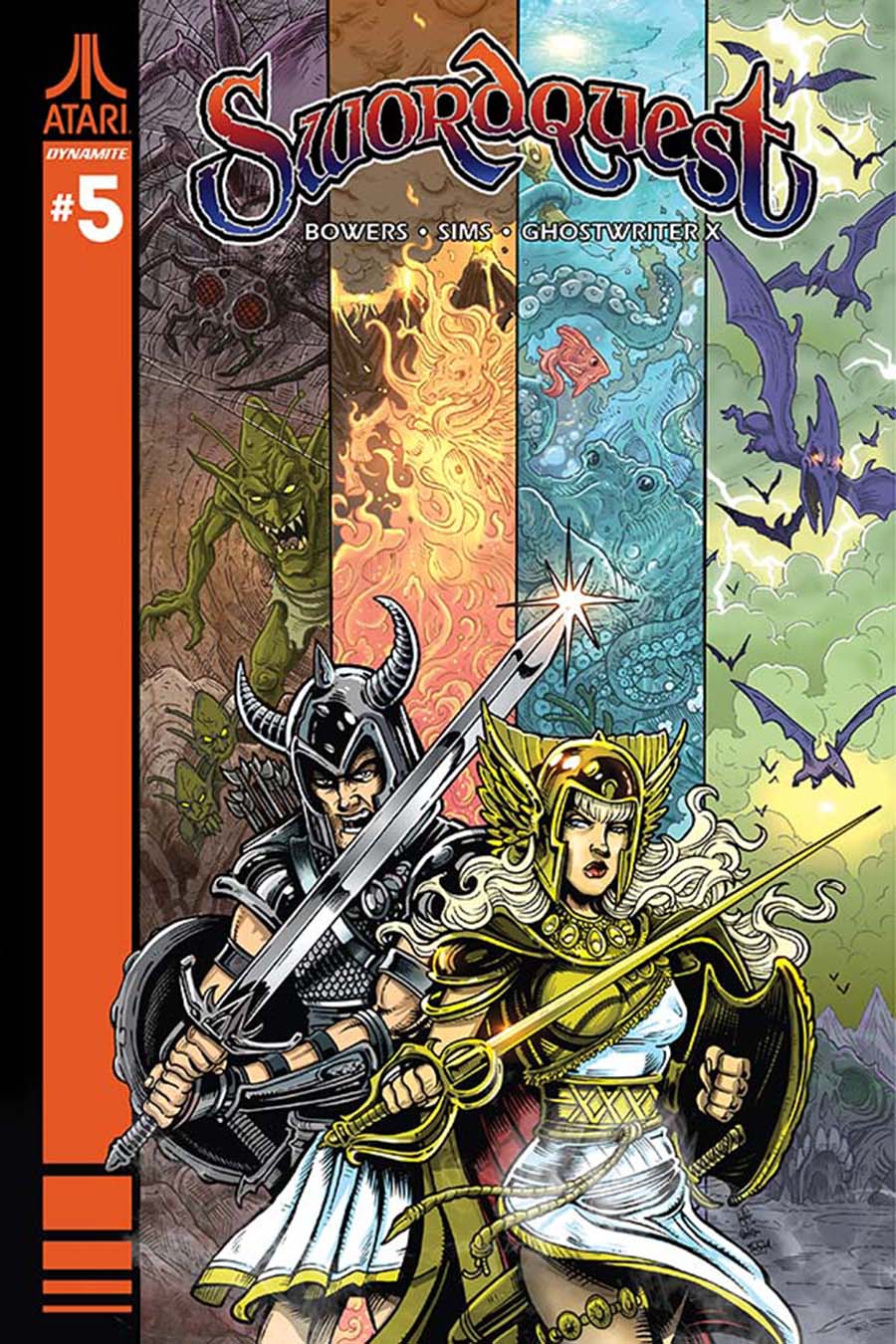 Swordquest #5 Cover C Variant Ken Haesar Cover