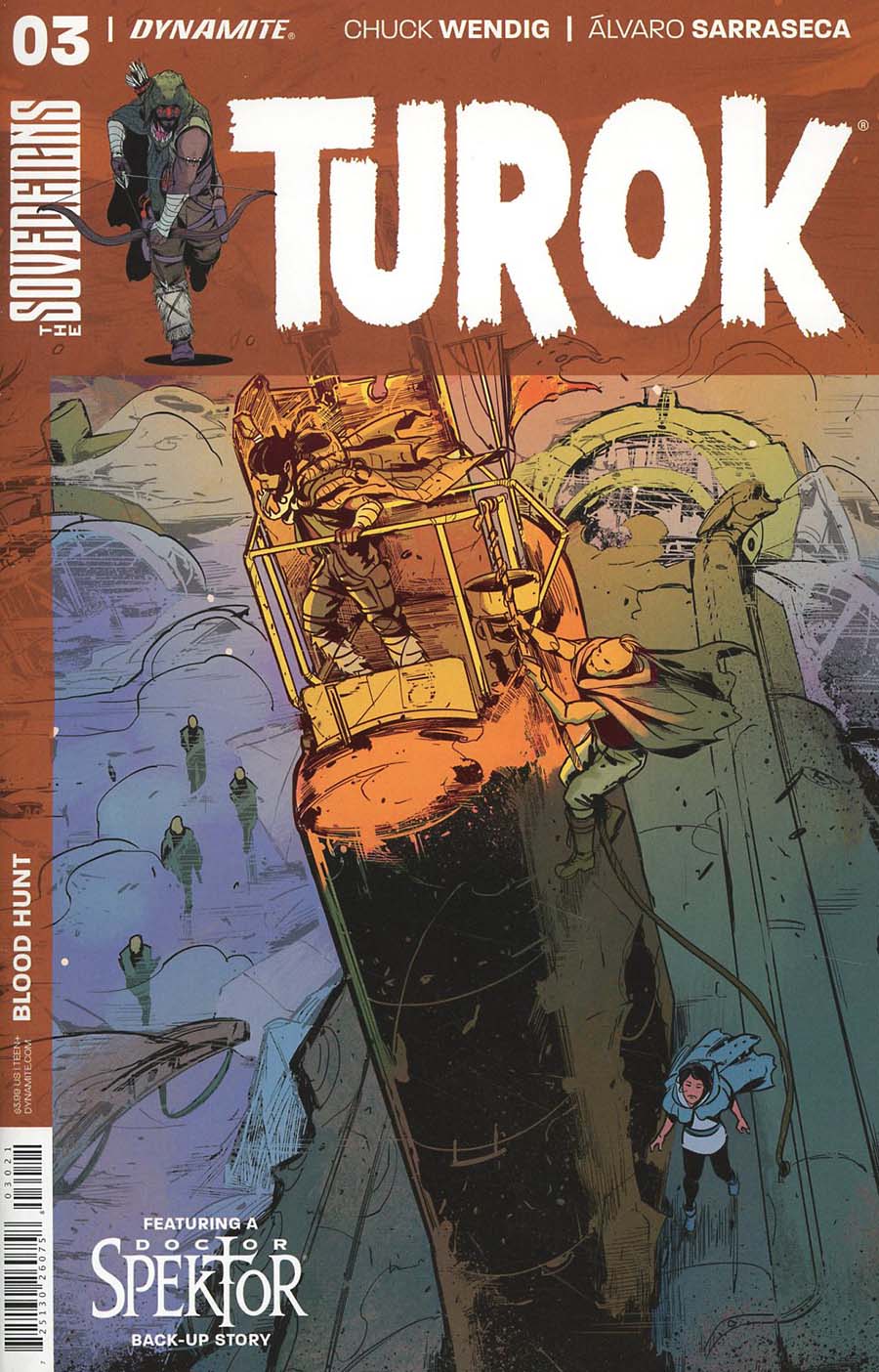 Turok Vol 2 #3 Cover B Variant Alvaro Sarraseca Cover