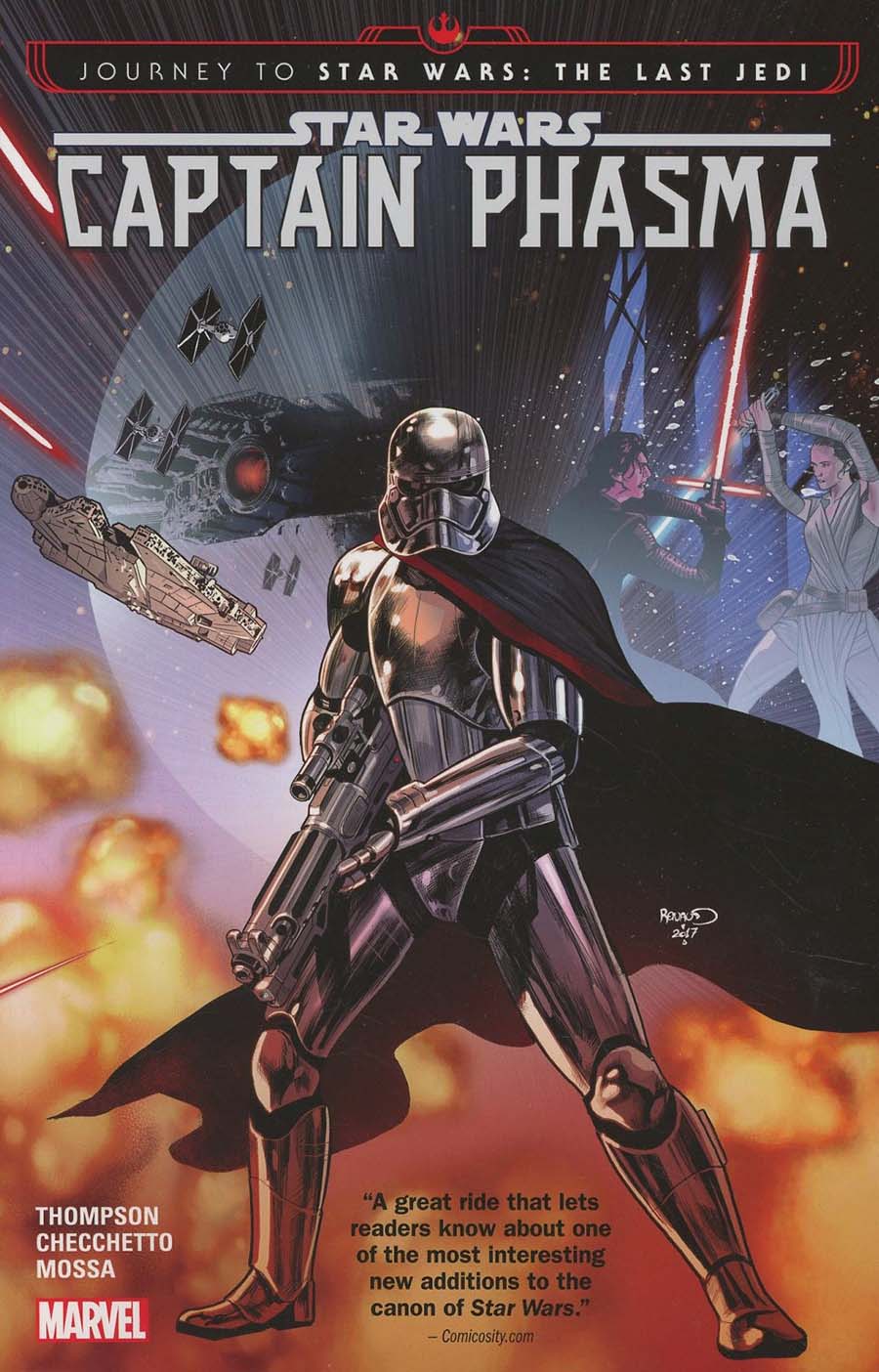 Star Wars Journey To Star Wars The Last Jedi Captain Phasma TP