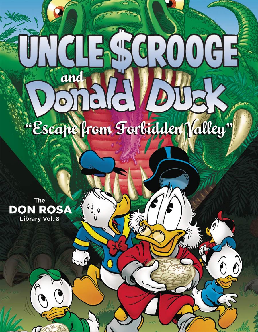 Walt Disneys Don Rosa Library Vol 8 Uncle Scrooge And Donald Duck Escape From Forbidden Valley HC