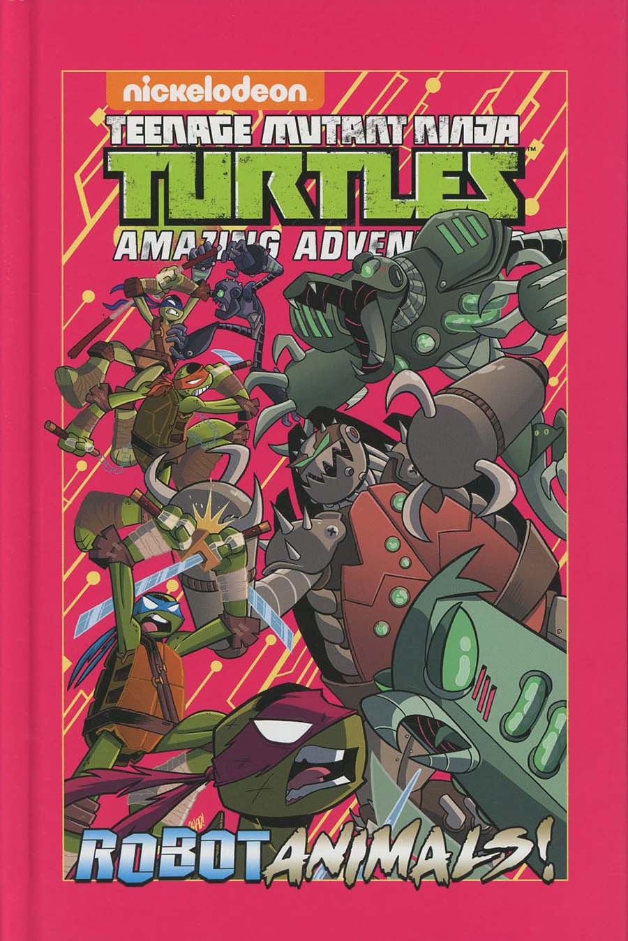 Teenage Mutant Ninja Turtles Amazing Adventures Robotanimals HC
