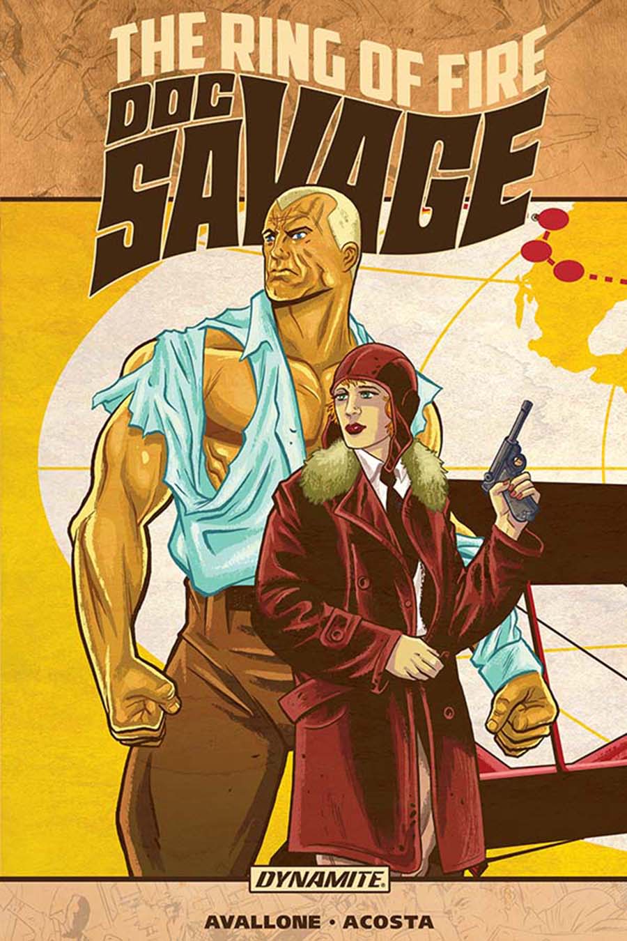 Doc Savage Ring Of Fire TP