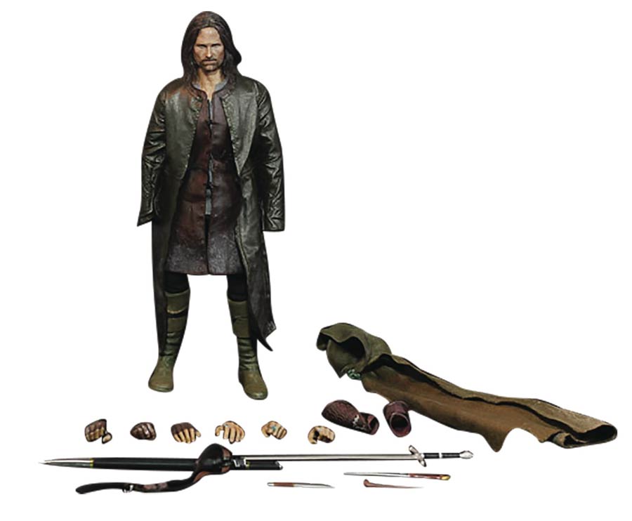 Lord Of The Rings Aragorn Slim Series 1/6 Scale Action Figure