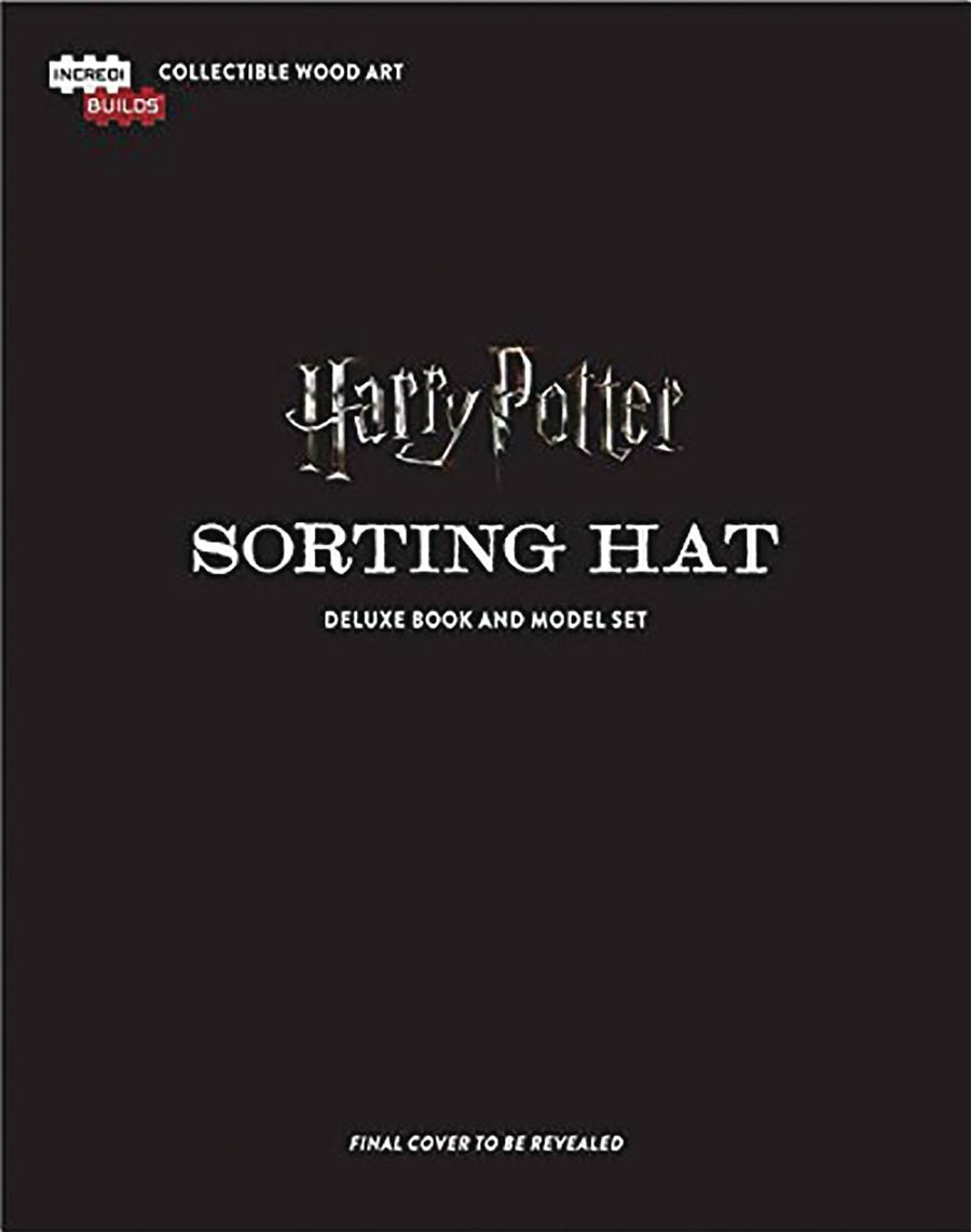 Incredibuilds Harry Potter Sorting Hat Deluxe Model With Book