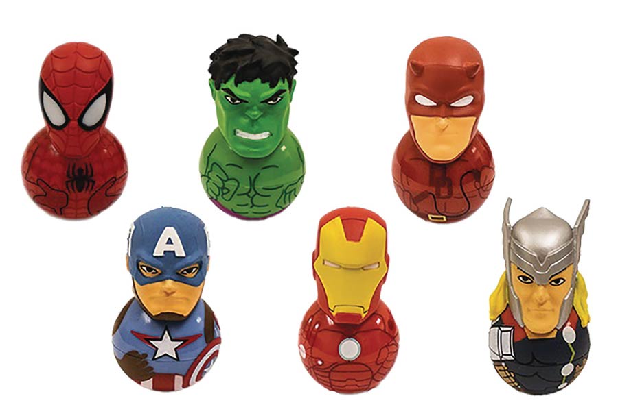 Marvel Universe Rockerz Blind Mystery Box 24-Piece Display