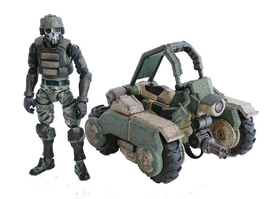 Acid Rain Raptor Marine Speeder MK I Action Figure