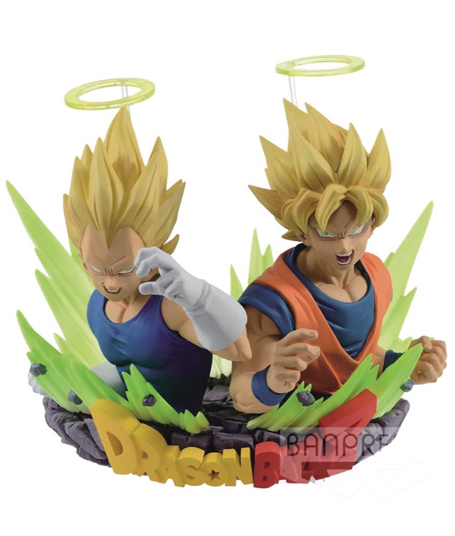 Dragon Ball Z Com Figuration Vol 2 Goku & Vegeta Figure