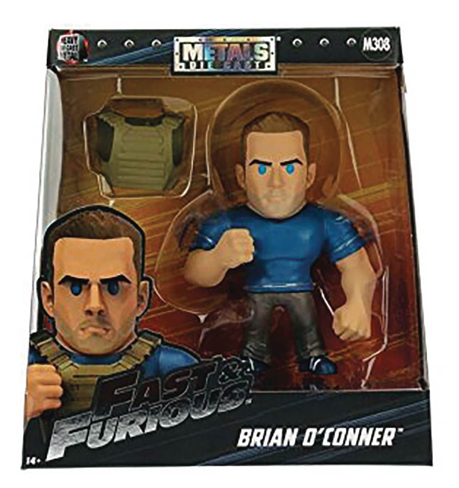 Metals The Fast And The Furious 6-Inch Die-Cast Figure - Brian