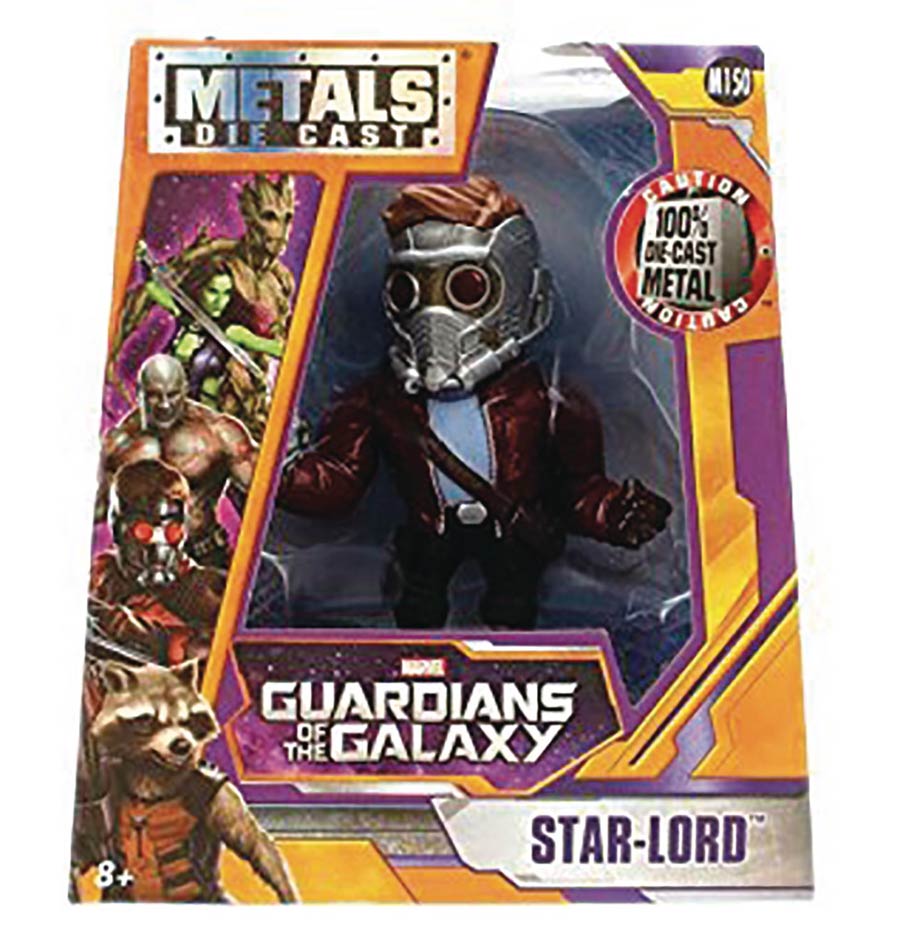 Metals Guardians Of The Galaxy 4-Inch Die-Cast Figure - Star-Lord