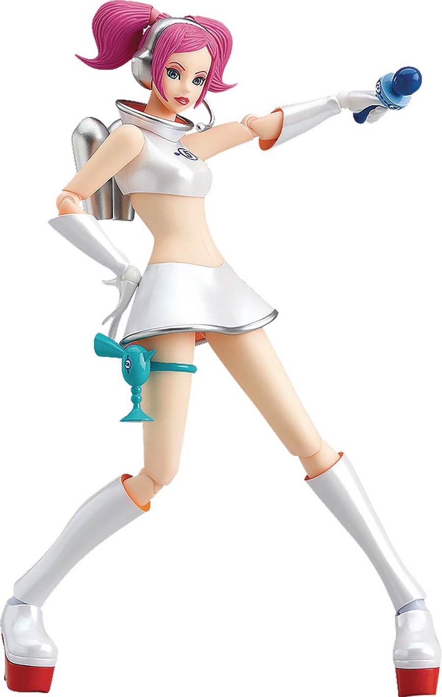 Space Channel 5 Series Ulala White Outfit Figma Action Figure