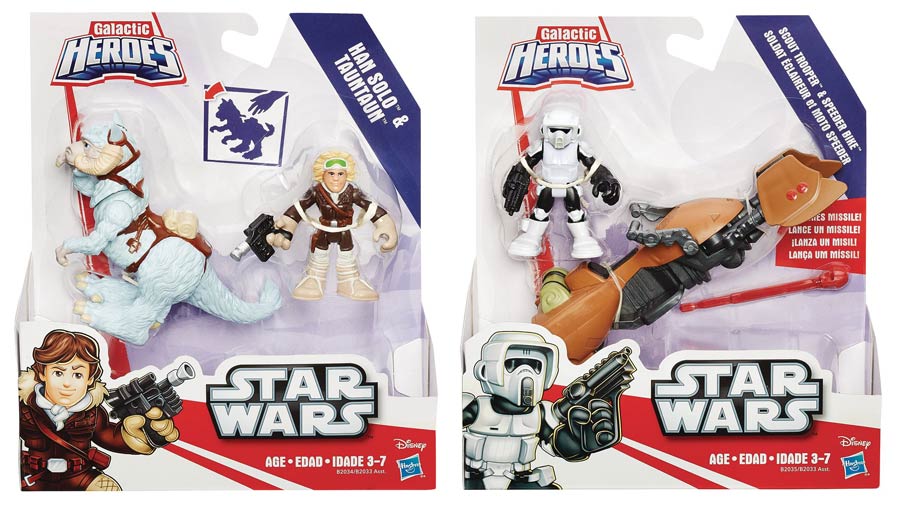 Star Wars Galactic Heroes Deluxe Action Figure Assortment Case 201701
