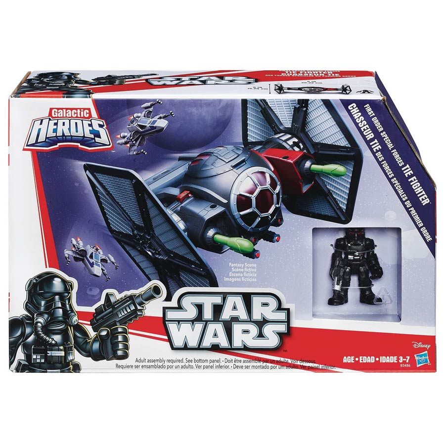 Star Wars Galactic Heroes First Order Special Forces TIE Fighter Case