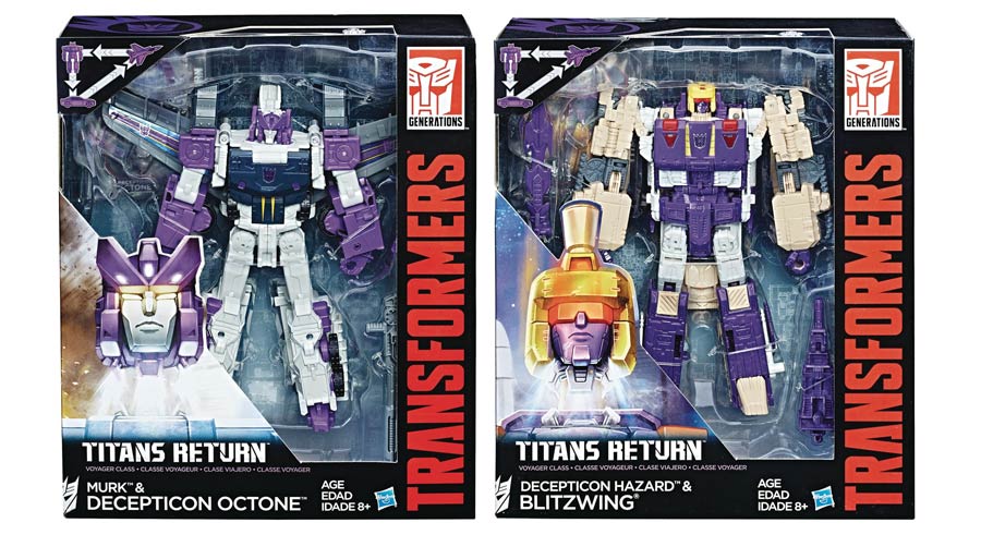 Transformers Generations Titans Return Voyager Action Figure Assortment Case 201703
