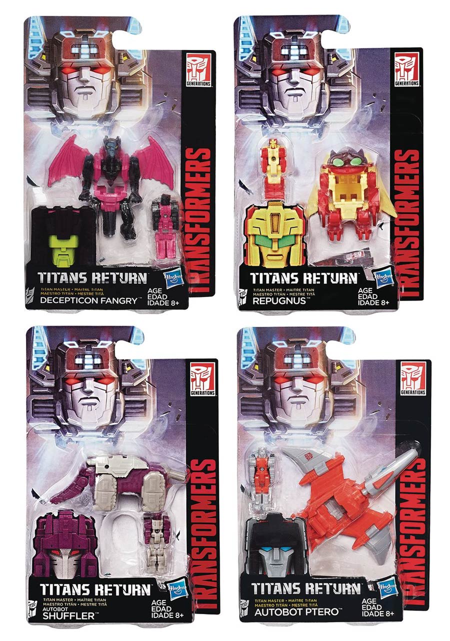 Transformers Titans Return Titan Masters Action Figure Assortment Case 201703