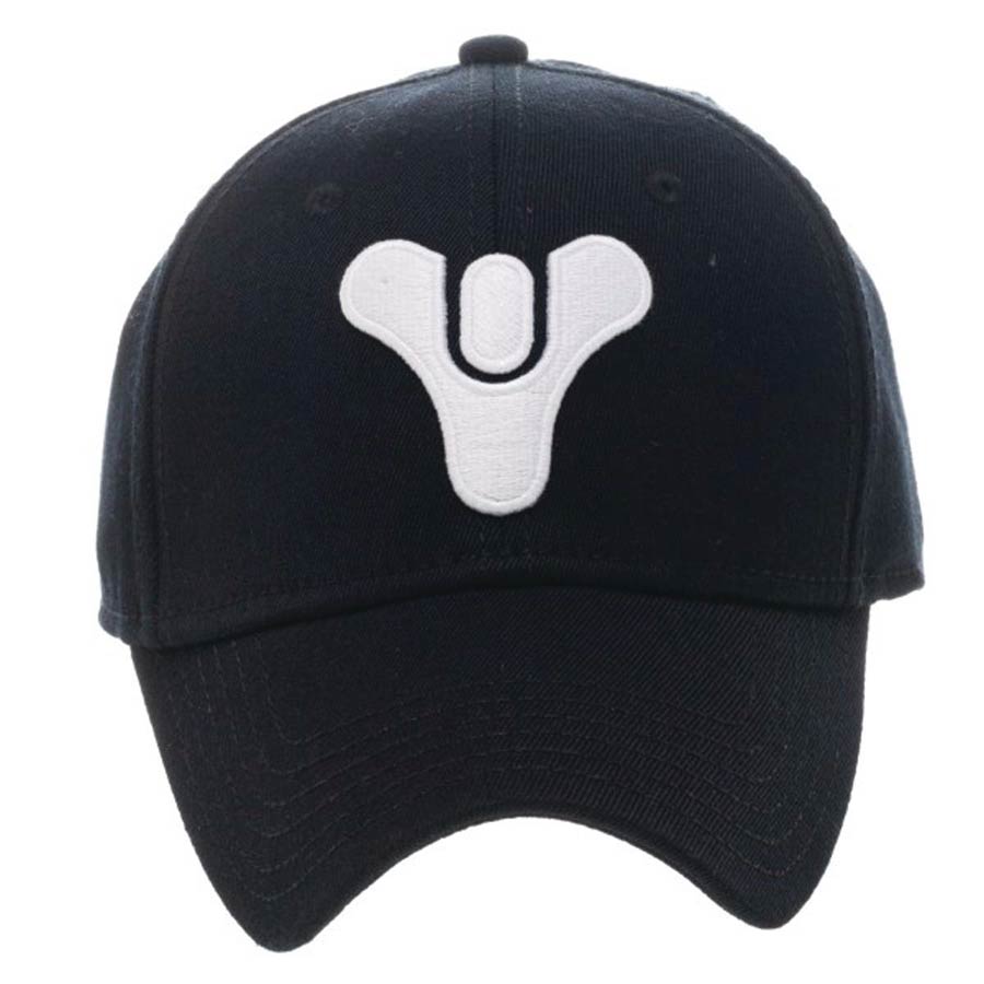 Destiny Logo Black Flex Cap