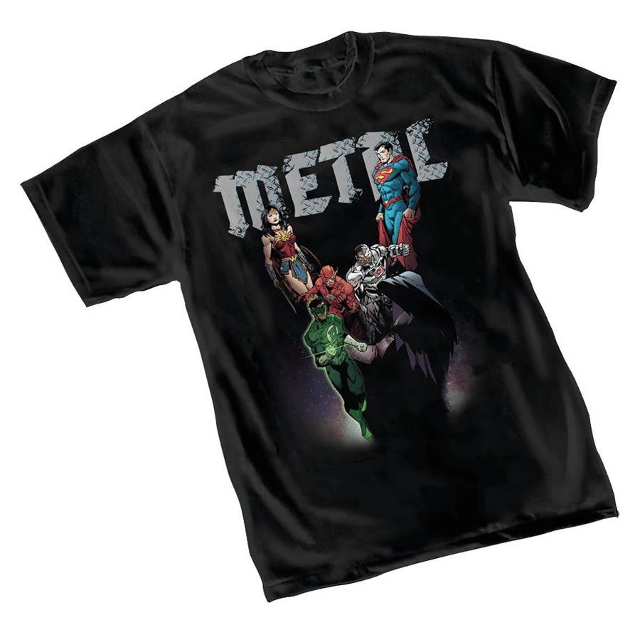 Dark Nights JLA By Greg Capullo T-Shirt Large