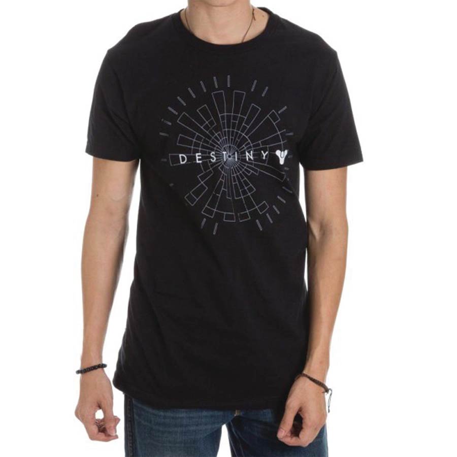 Destiny Logo Black T-Shirt Large