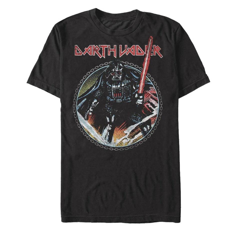 Star Wars Up In Chains Black T-Shirt Large