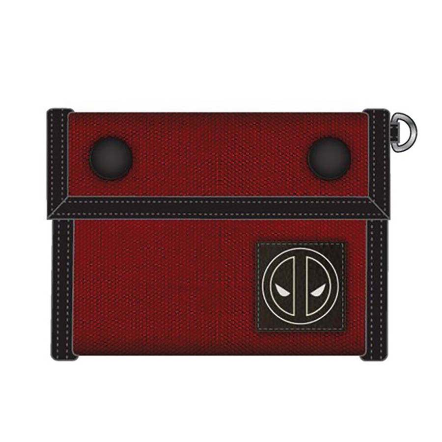 Marvel Deadpool Canvas Tri-Fold Wallet