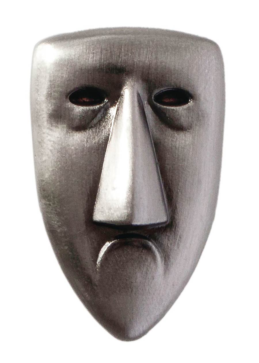 Nightmare Before Christmas Pewter Lapel Pin - Shock Mask