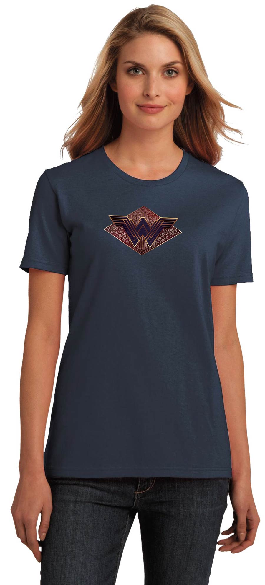 Wonder Woman Movie Symbol II Womens T-Shirt Large