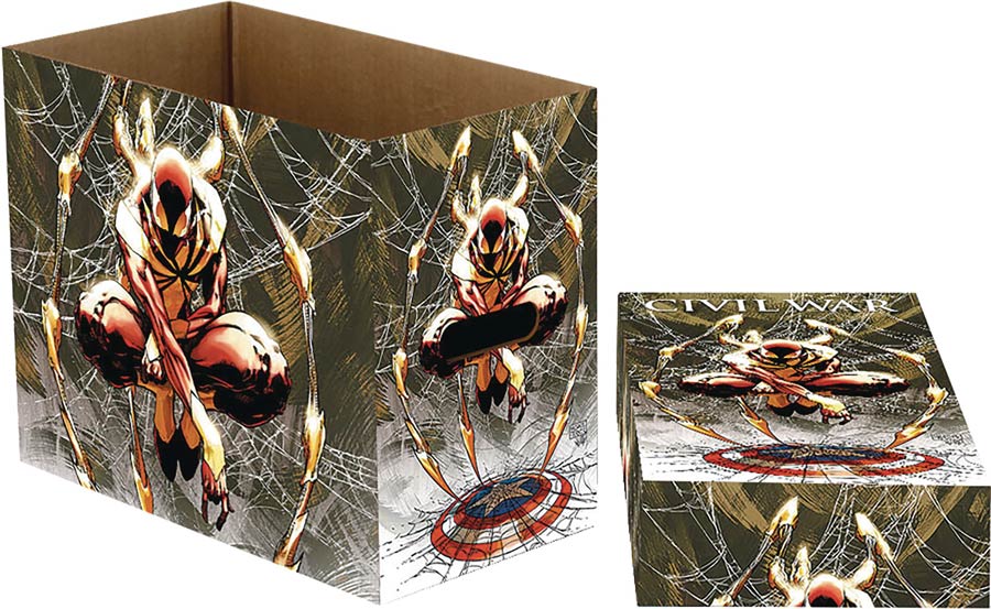 Spider-Man Web Short Comic Storage Box 5-Pack