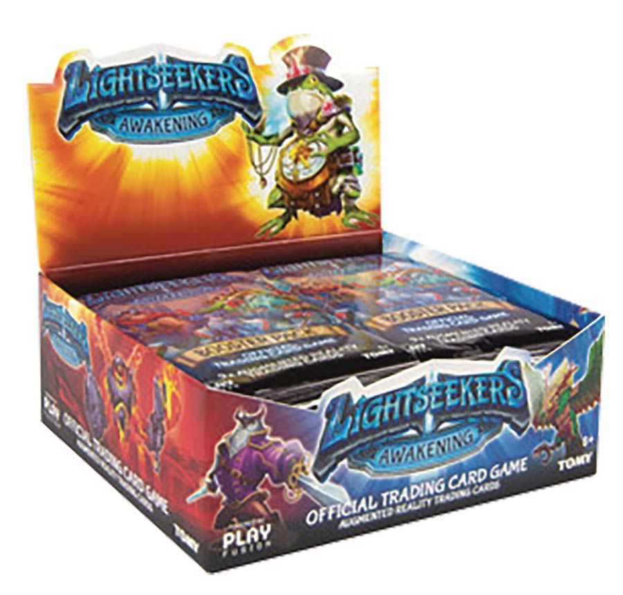 Lightseekers Card Game Booster Display