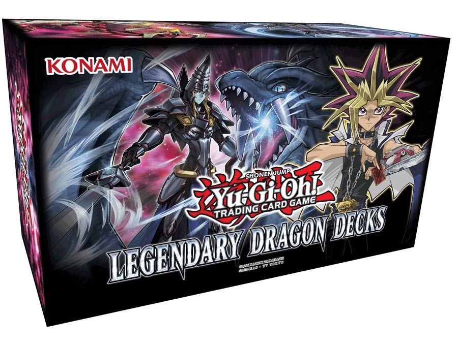Yu-Gi-Oh TCG Legendary Dragon Decks 15-Count Case