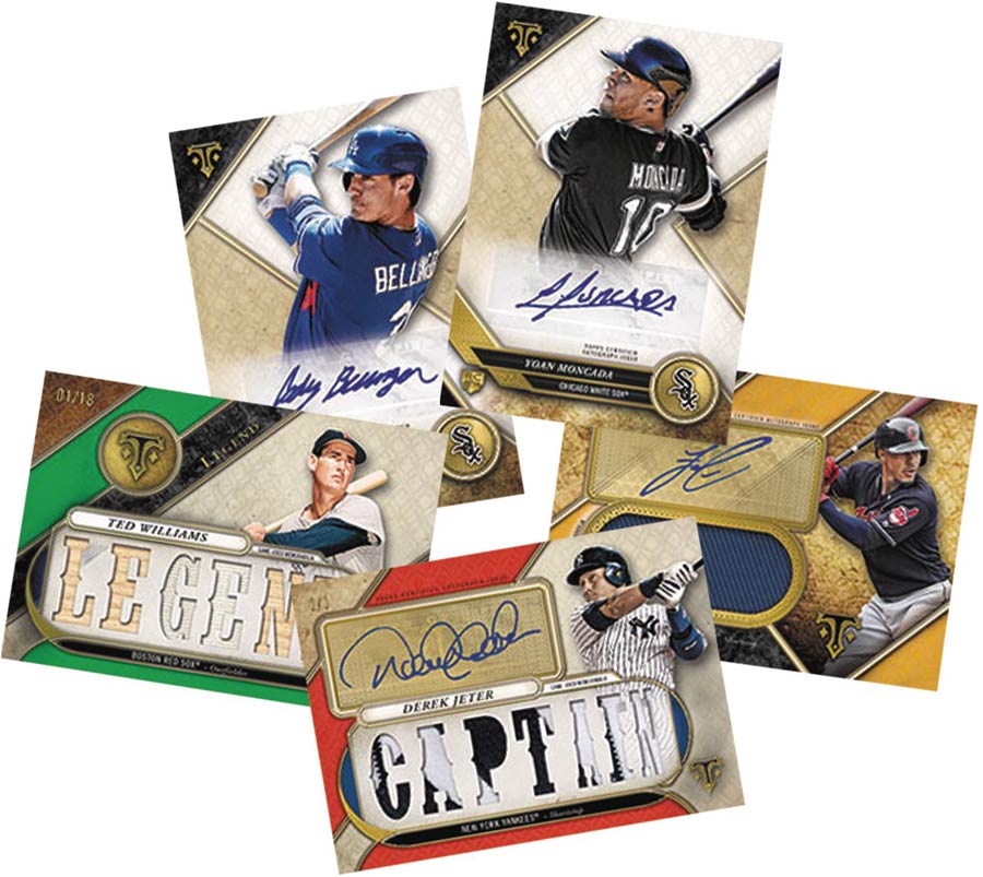 Topps 2017 Triple Threads Baseball Trading Cards Box