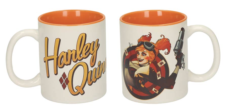 DC Bombshells Ceramic Mug - Harley Quinn Gun