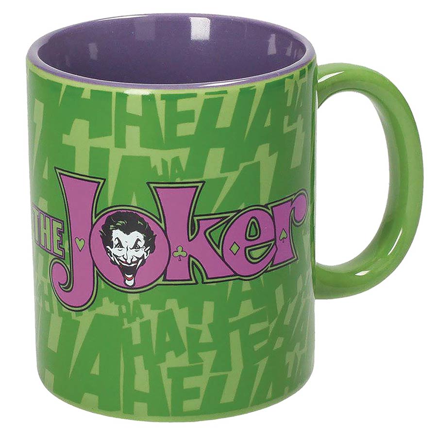 DC Comics Joker Logo Ceramic Mug