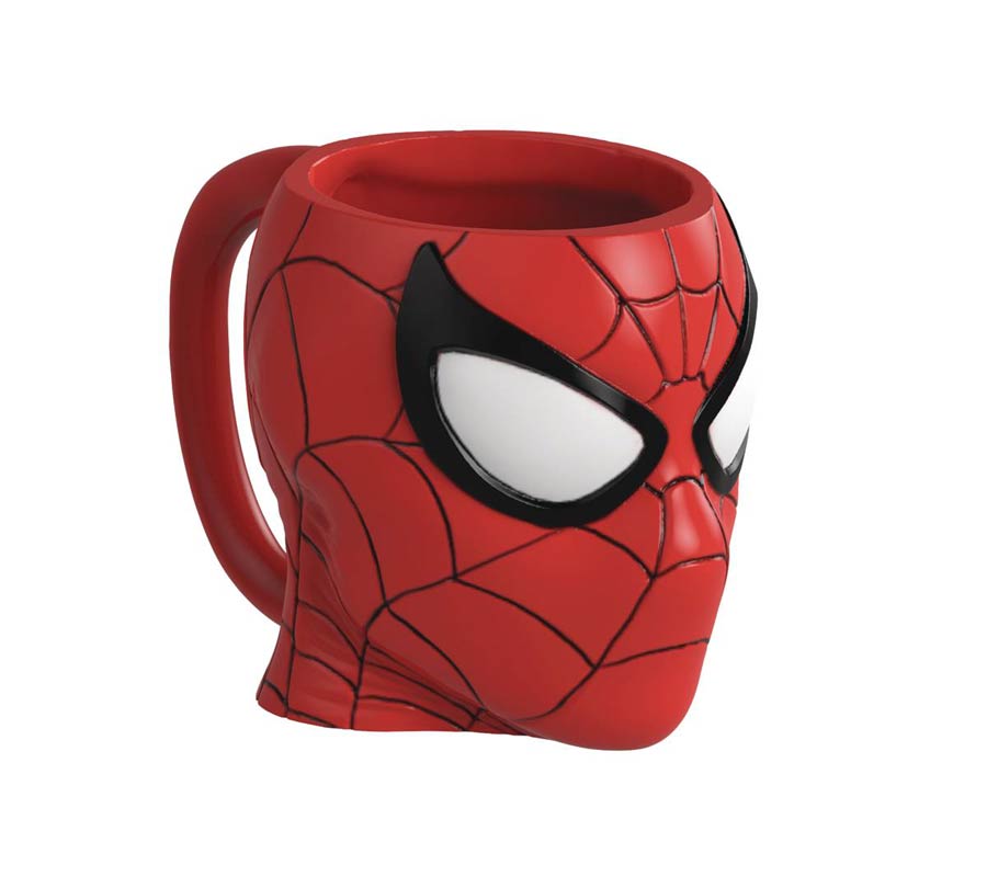 Spider-Man Head Ceramic Sculpted Mug