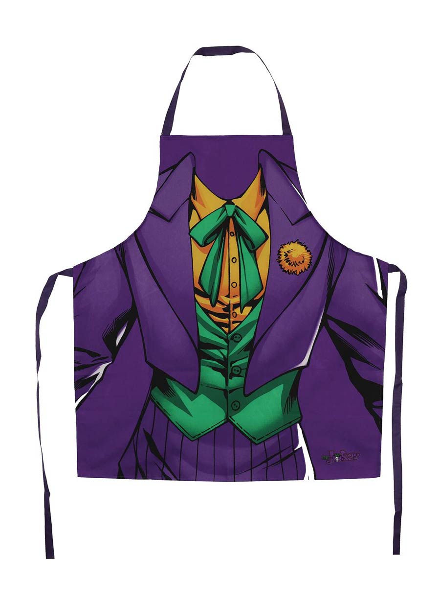 DC Comics Joker Apron And Oven Mitt Set