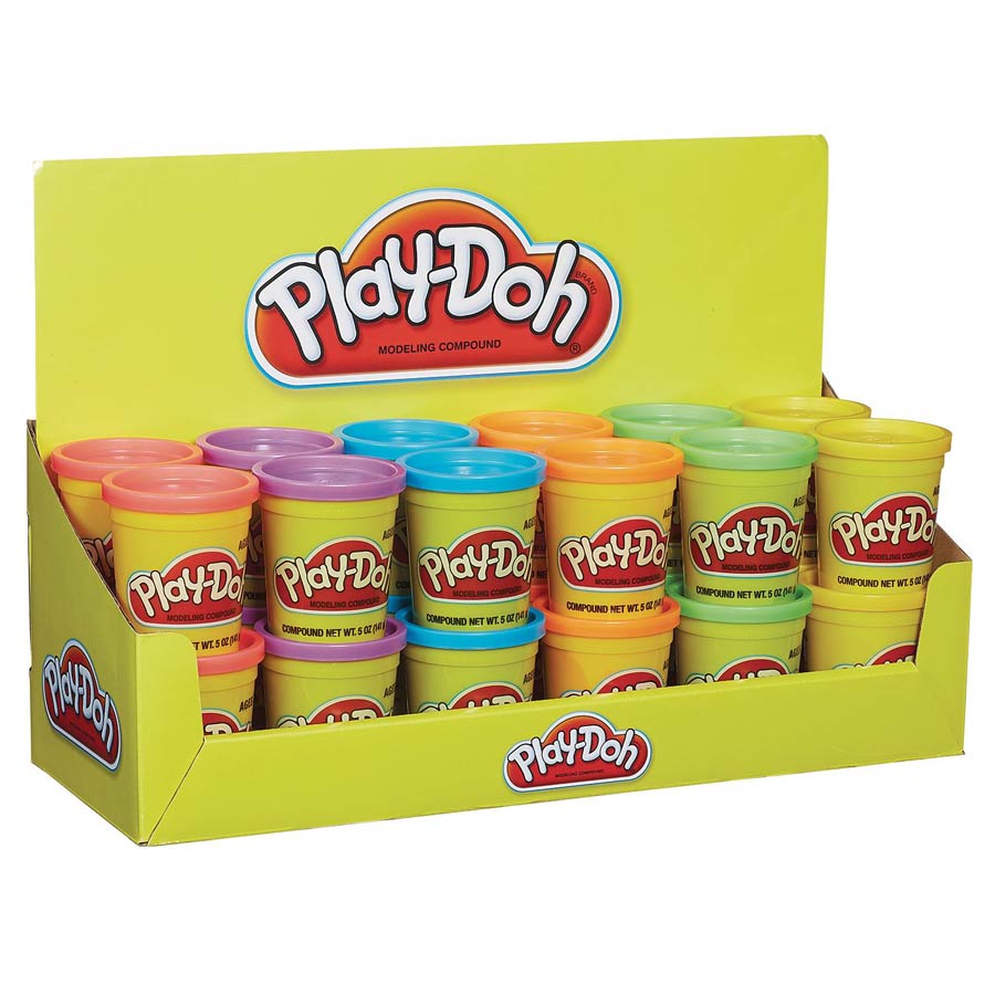 Play-Doh 5-Ounce Can 24-Count Display