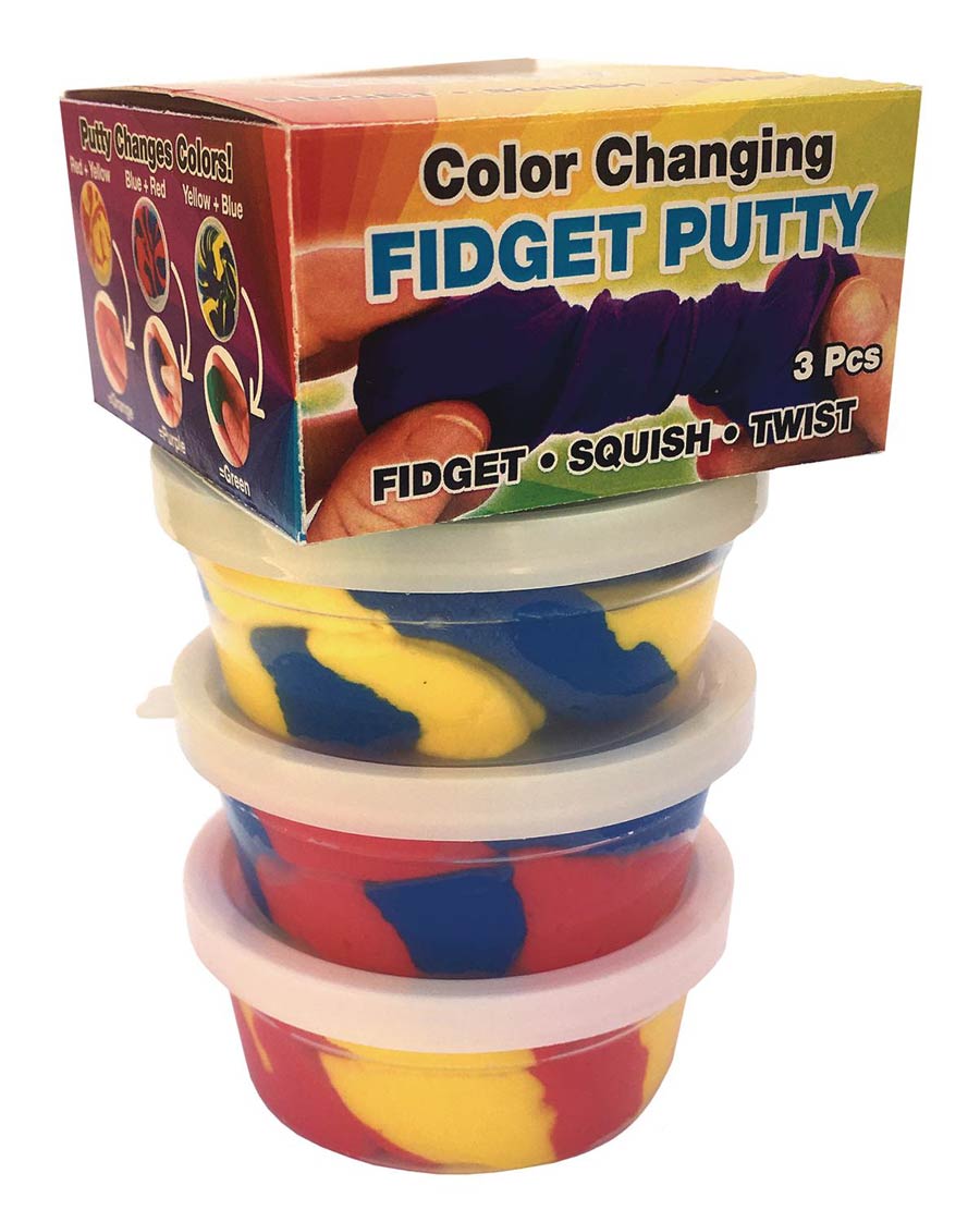 Zorbitz Fidget Putty Color Changing Pack